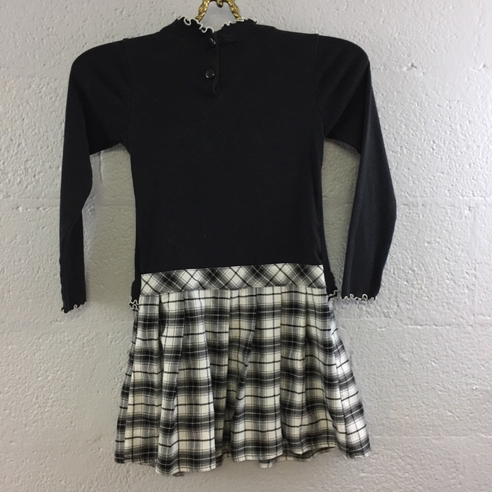 Emily West one piece dress with Black built in jacket over plaid skirt - Picture 10 of 10